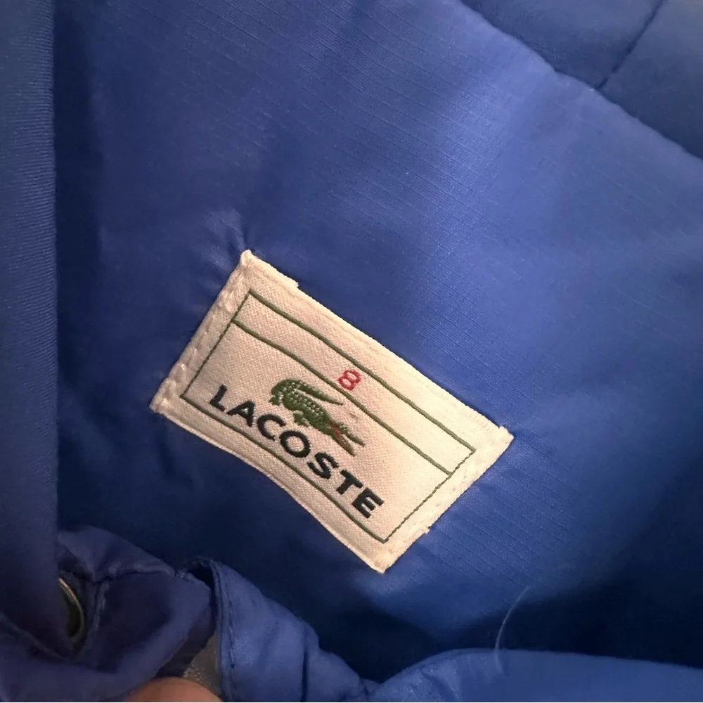 NWOT Lacoste Kids Windbreaker Jacket